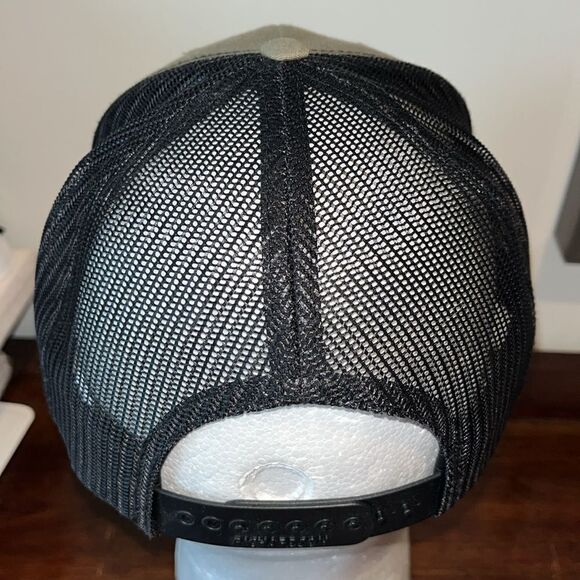 New T Anchor Cumby Ranch Texas mesh cowboy western  SnapBack trucker cap hat - Picture 2 of 4